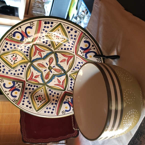 11in plate Tabletops Gallery and bowl 6x4 - Picture 2 of 5